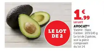 U Express AVOCAT (5) offre
