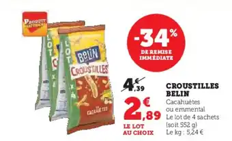 U Express CROUSTILLES BELIN offre