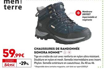 Chaussure timberland clearance homme sport 2000