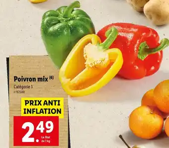 Lidl Poivron mix offre