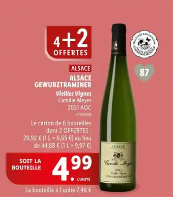 Lidl ALSACE GEWURZTRAMINER offre
