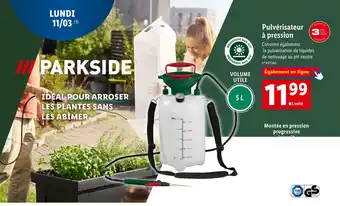 PARKSIDE Pulvérisateur à pression