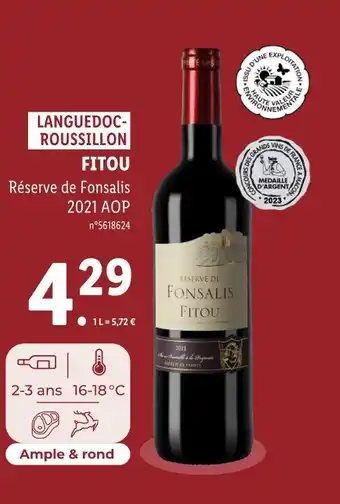 Lidl FITOU offre