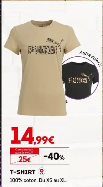Sport 2000 PUMA T-SHIRT offre