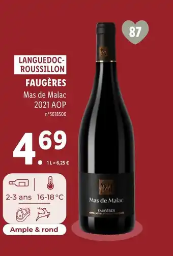 Lidl FAUGÈRES offre