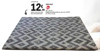 E.Leclerc TAPIS PLAT offre