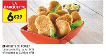 Leader Price NUGGETS DE POULET offre