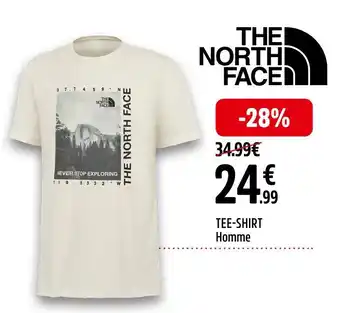 Intersport THE NORTH FACE TEE-SHIRT Homme offre