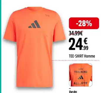 Intersport adidas TEE-SHIRT Homme offre