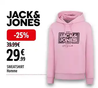 Intersport JACK&JONES SWEATSHIRT Homme offre