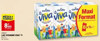ALDI CANDIA LAIT VITAMINÉ VIVA offre