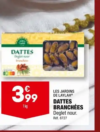 ALDI LES JARDINS DE LAYLAH DATTES BRANCHÉES offre