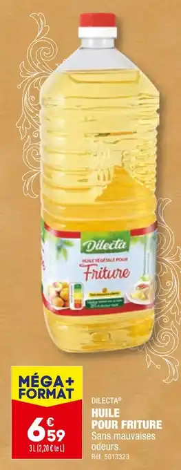 ALDI DILECTA HUILE POUR FRITURE offre