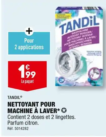 ALDI TANDIL NETTOYANT POUR MACHINE À LAVER offre