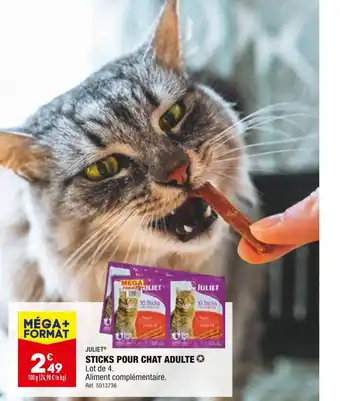 ALDI JULIET STICKS POUR CHAT ADULTE offre