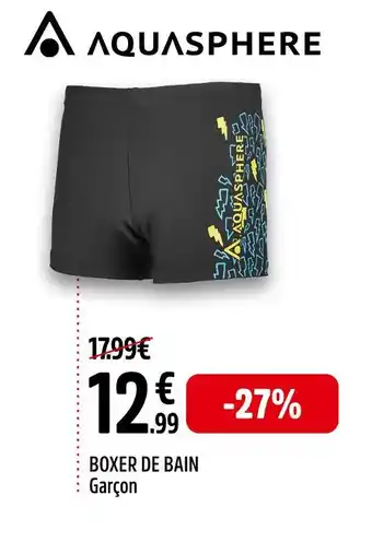AQUASPHERE BOXER DE BAIN Garçon