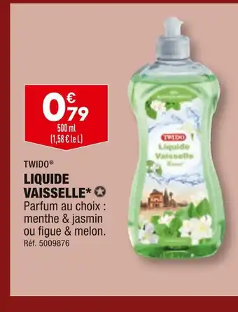 ALDI TWIDO LIQUIDE VAISSELLE offre