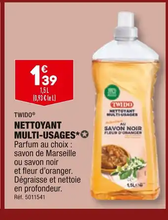 ALDI TWIDO NETTOYANT MULTI-USAGES offre