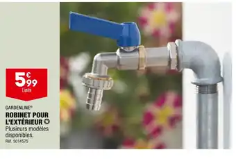 ALDI GARDENLINE ROBINET POUR L’EXTÉRIEUR offre
