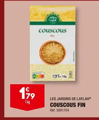ALDI LES JARDINS DE LAYLAH COUSCOUS FIN offre