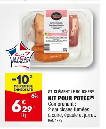 ALDI ST-CLÉMENT LE BOUCHER KIT POUR POTÉE offre