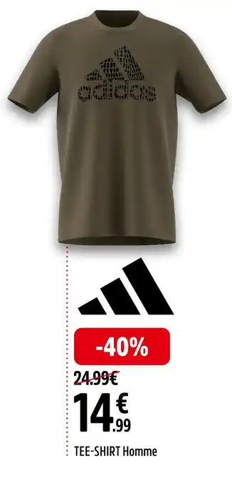 Intersport adidas TEE-SHIRT Homme offre