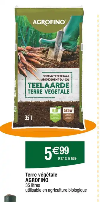 Cora x Carrefour AGROFINO Terre végétale offre