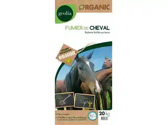 Weldom Fumier de cheval potager GEOLIA offre