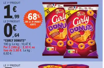E.Leclerc Express "CURLY DONUTS offre