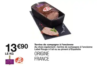 Monoprix MONOPRIX GOURMET Terrine de campagne à l'ancienne offre