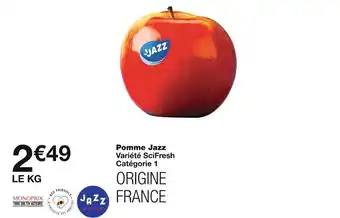 Monoprix Pomme Jazz offre