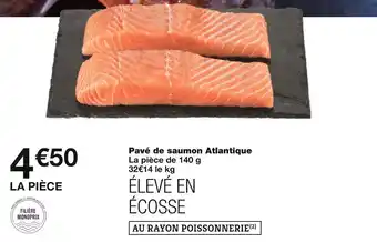Monoprix Pavé de saumon Atlantique offre