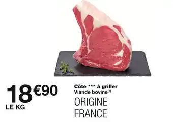 Monoprix Côte à griller Viande bovine offre