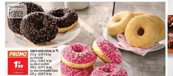 Netto DONUTS SUCRE CRISTAL X4 offre