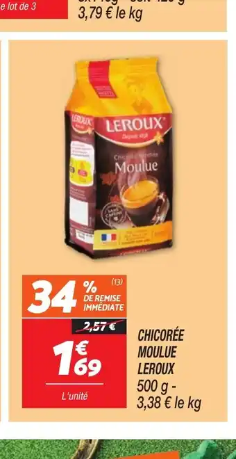 CHICORÉE MOULUE LEROUX