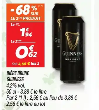 BIĂRE BRUNE GUINNESS