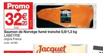 Promocash Saumon de Norvège fumé tranché offre