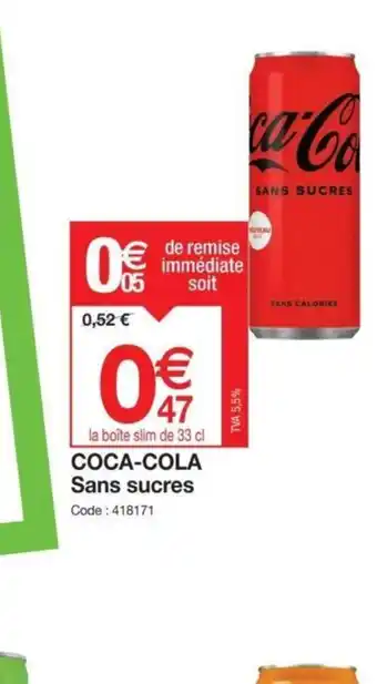 Promocash Coca cola offre