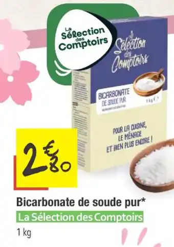 Bicarbonate de soude pur* La Sélection des Comptoirs 1 kg