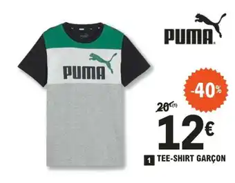 E.Leclerc Sport TEE-SHIRT GARÇON offre