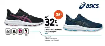 E.Leclerc Sport CHAUSSURES RUNNING FILLE / GARÇON offre