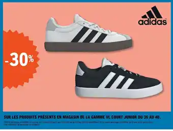 E.Leclerc Sport SUR LES PRODUITS PRÉSENTS EN MAGASIN DE LA GAMME VL COURT JUNIOR DU 36 AU 40. offre