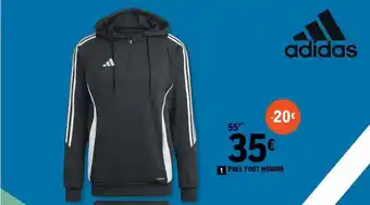 E.Leclerc Sport PULL FOOT HOMME offre