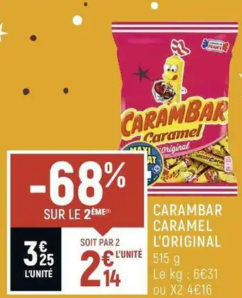 Spar Carambar carambar caramel l’original offre