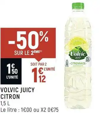 Spar Volvic juicy volvic juicy citron offre