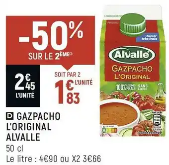 Alvalle gazpacho l’original