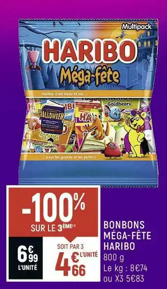Spar Haribo bonbons méga-fête offre