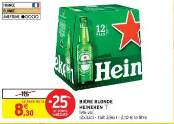 Intermarché Contact BIÈRE BLONDE HEINEKEN I offre
