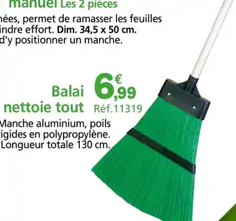 Provence Outillage Balai nettoie tout offre