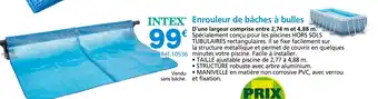 Provence Outillage Enrouleur de bâches à bulles offre
